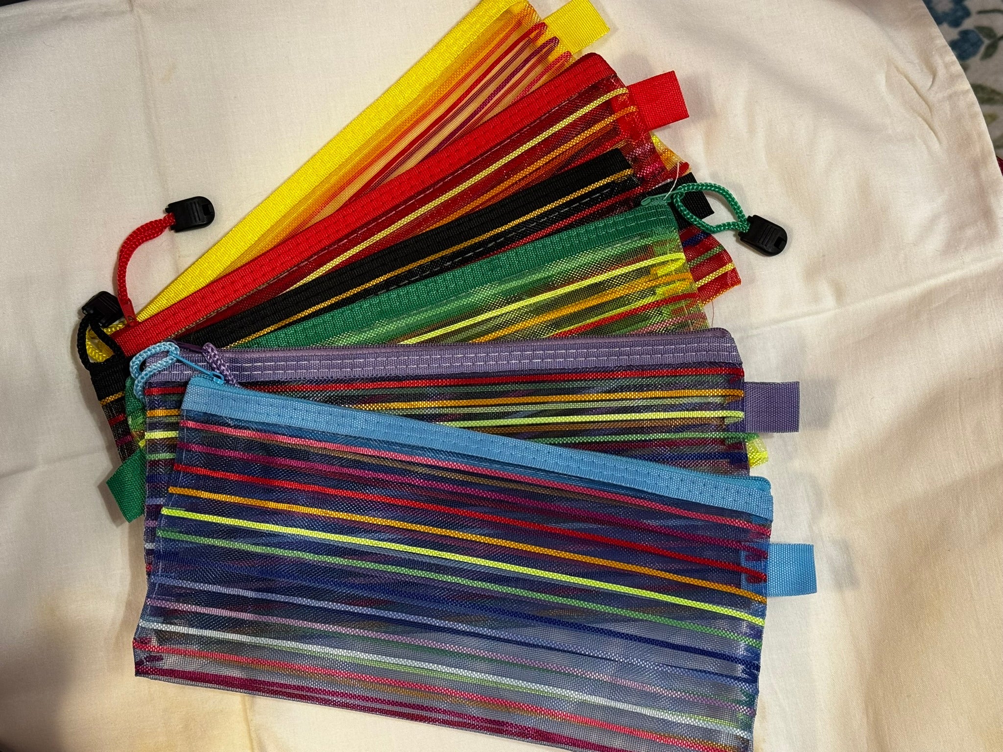 Mesh Pencil Bags