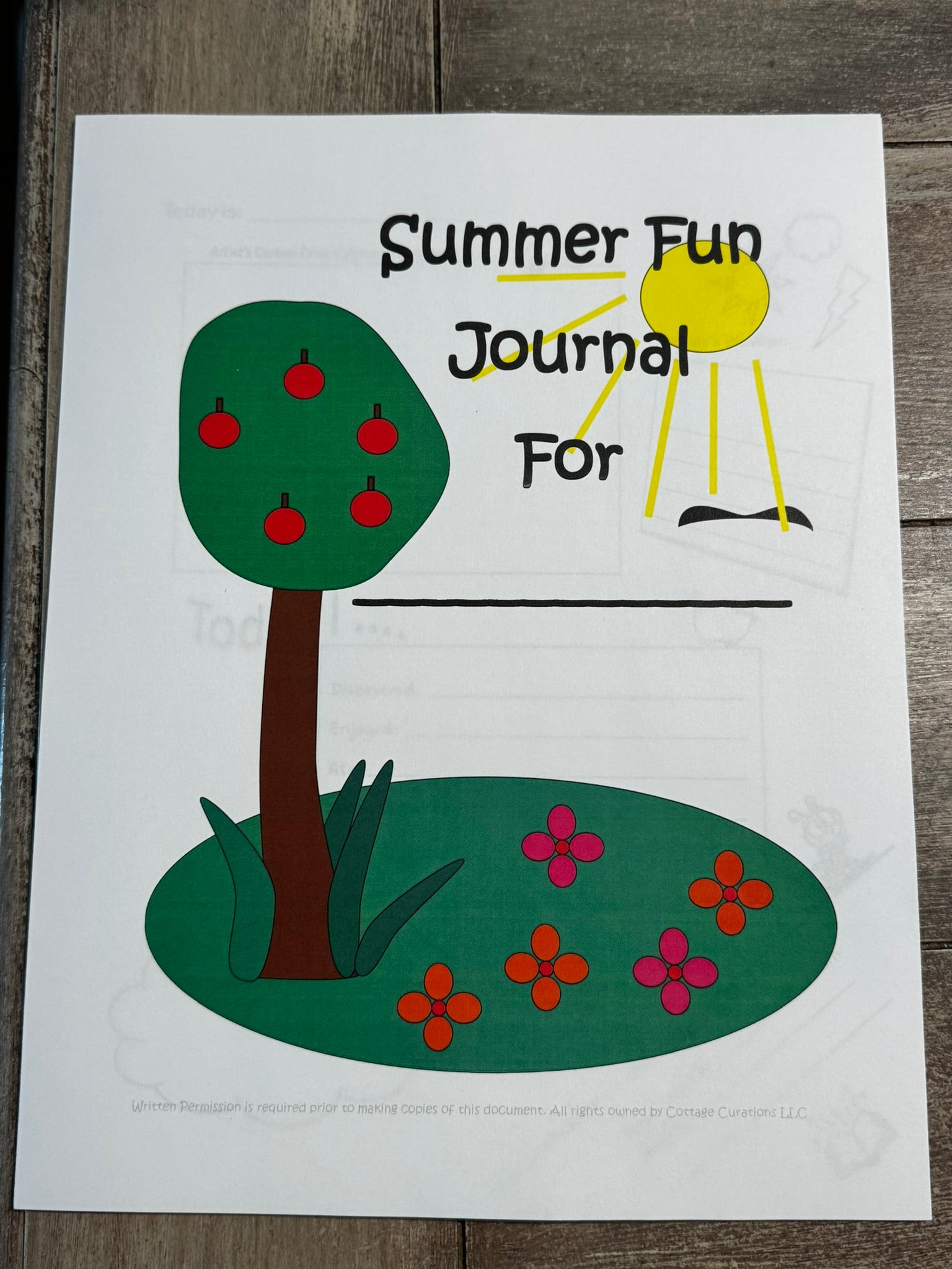 K-2nd Summer Fun Journal Bundle