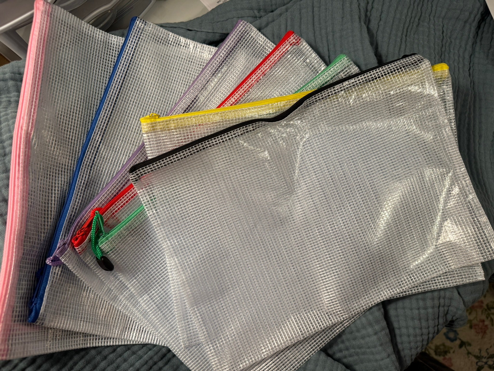 Waterproof Mesh Journal Pouch