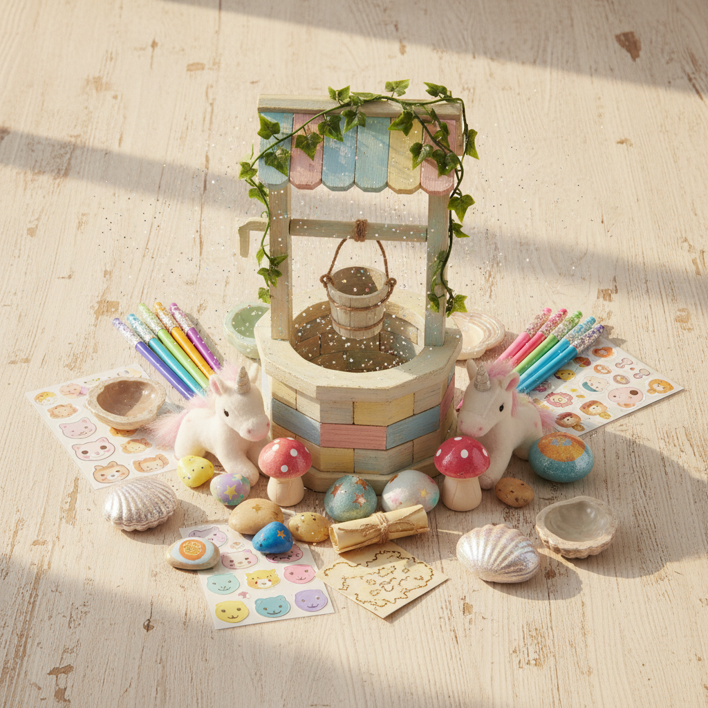 Children's Wishing Well mystery bundle - whimsical and colorful