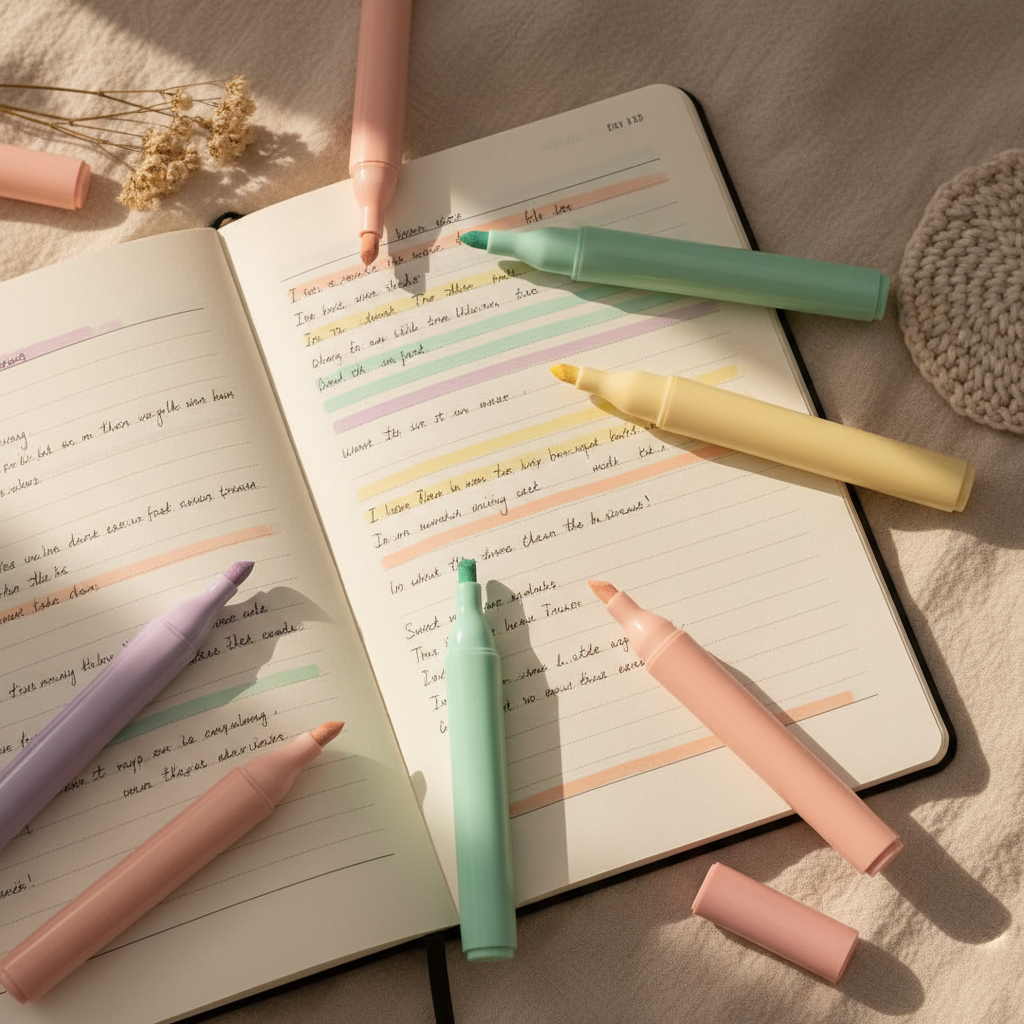 Macaron Pastel Highlighters